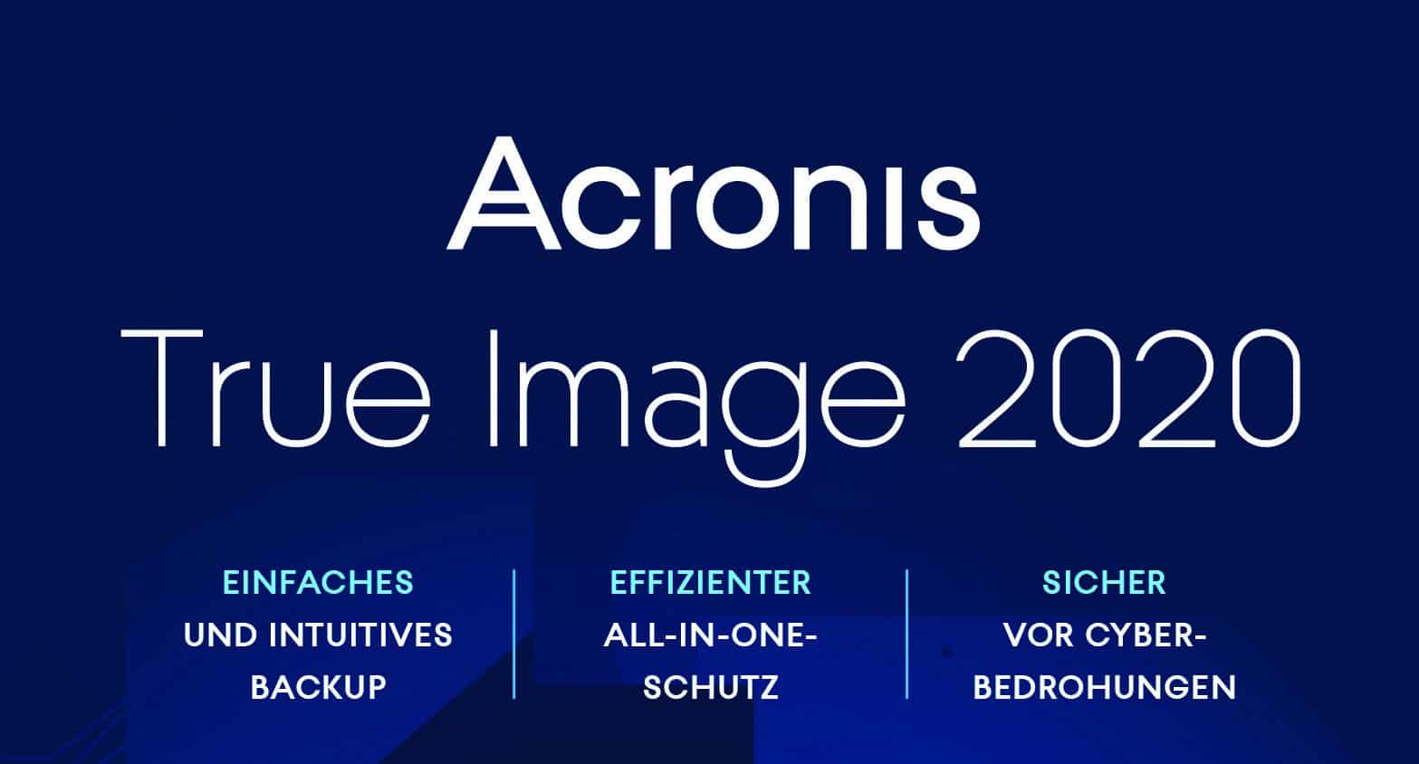 acronis true image 2020 test