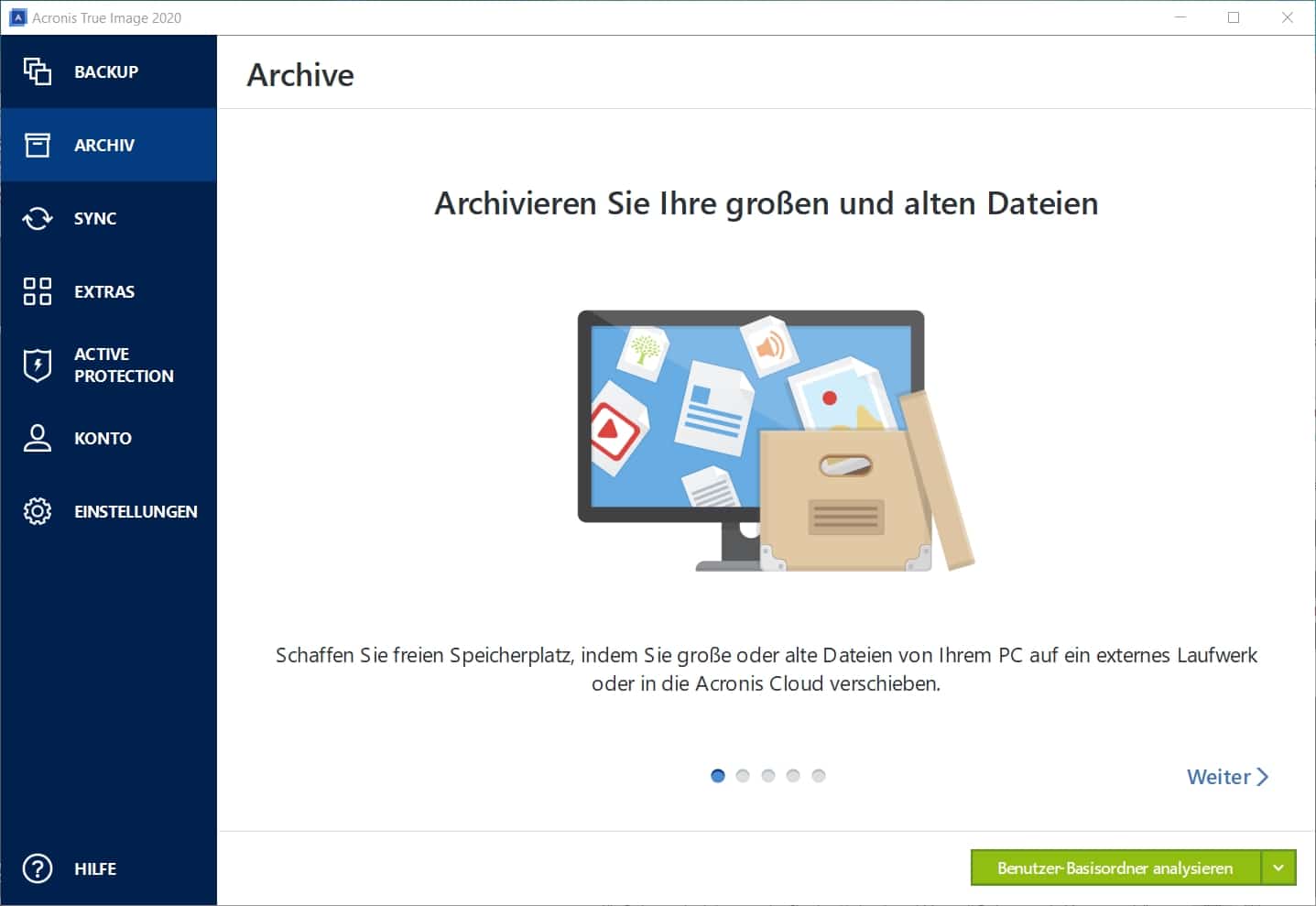 datensicherung acronis true image