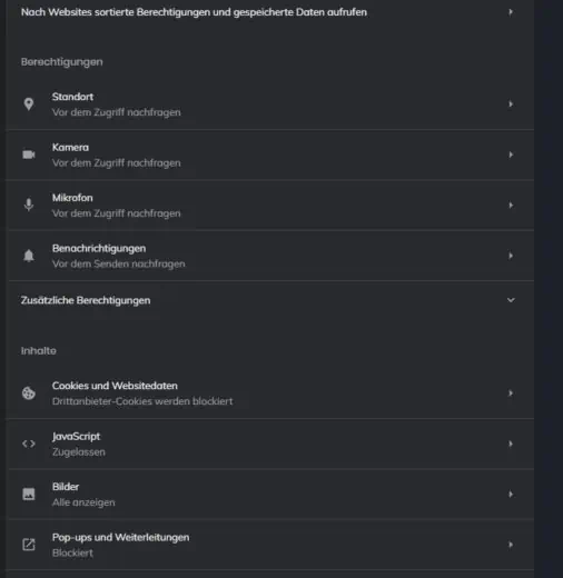 Sichere Konfiguration Brave Browser Bild 11-2