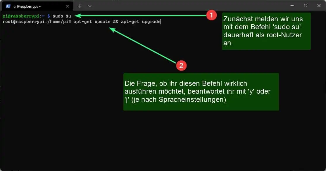 Pi-hole auf Raspberry Pi installieren - Schritt 1