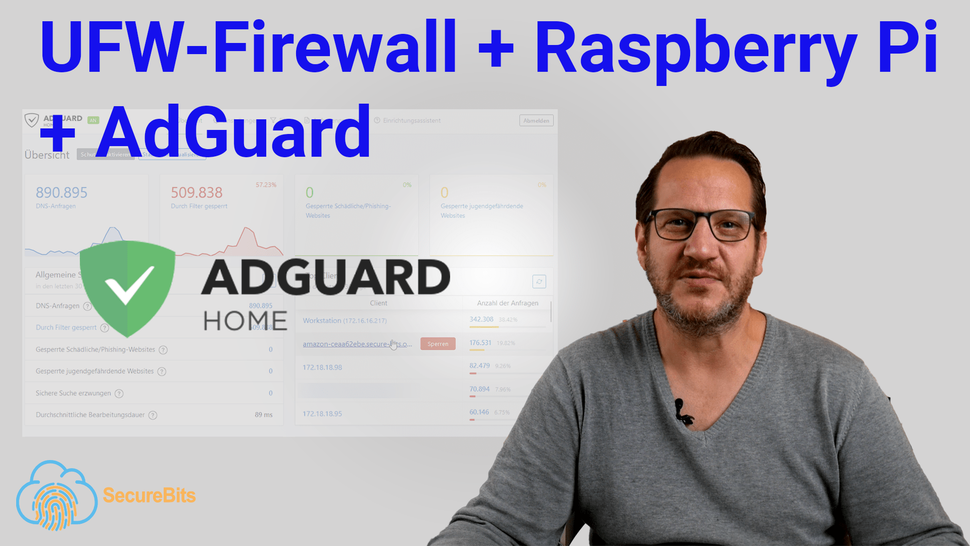 UFW-Firewall AdGuard Raspberry Pi